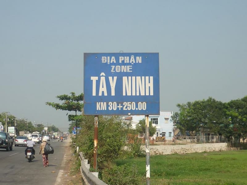 Tỉnh Tây Ninh là tỉnh có đường biên giới với Campuchia dài nhất