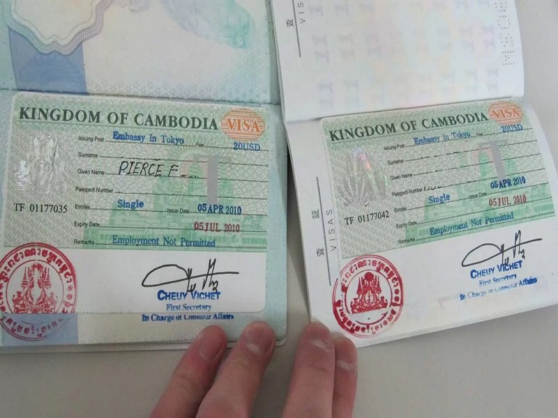 Tùy theo nhu cầu mà sẽ có các loại visa Campuchia khác nhau