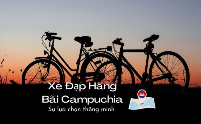 Xe Đạp Hàng Bãi Campuchia - Sự Lựa Chọn Thông Minh 